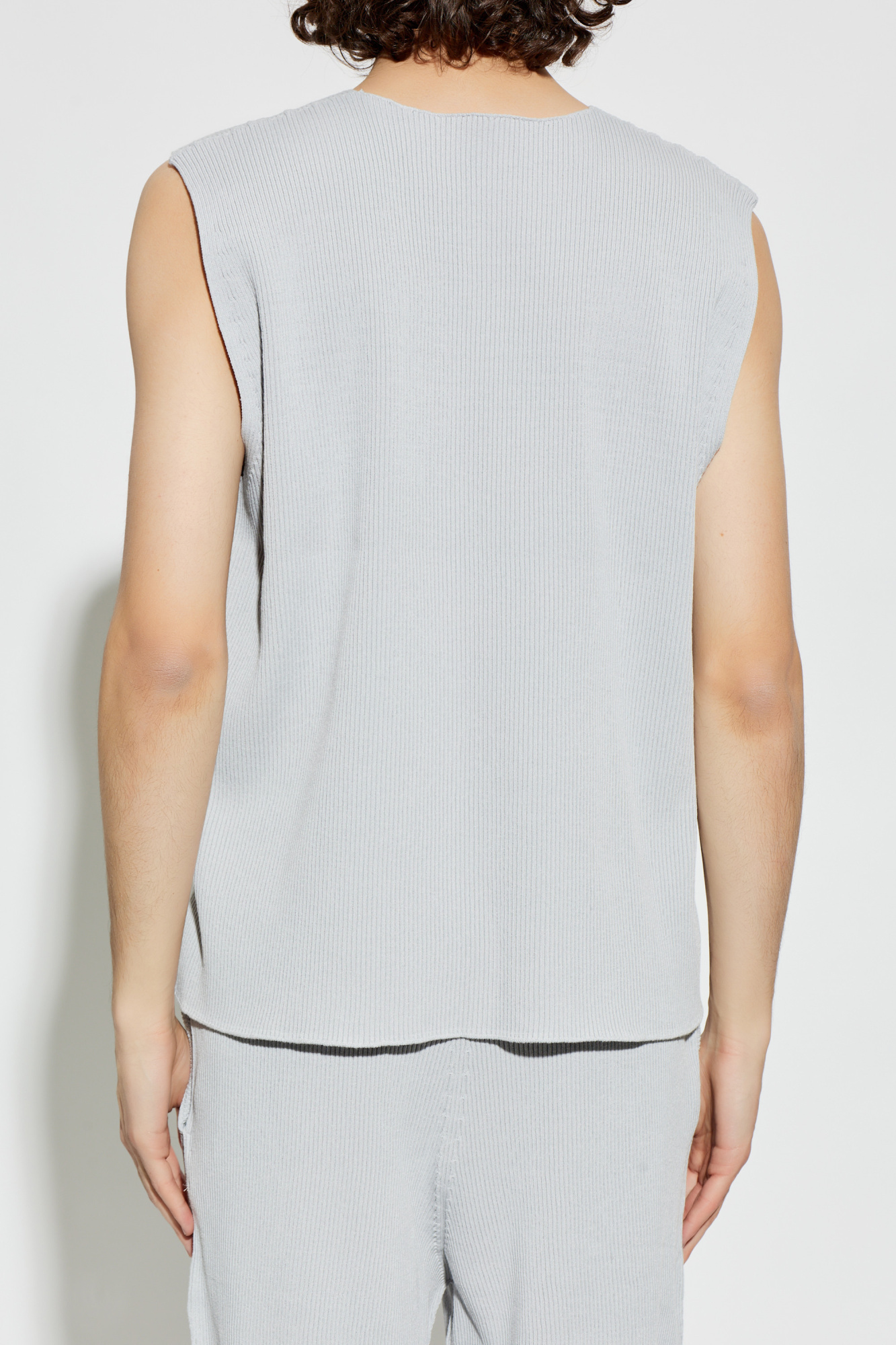 Homme Plissé Issey Miyake V-neck vest | Men's | Vitkac